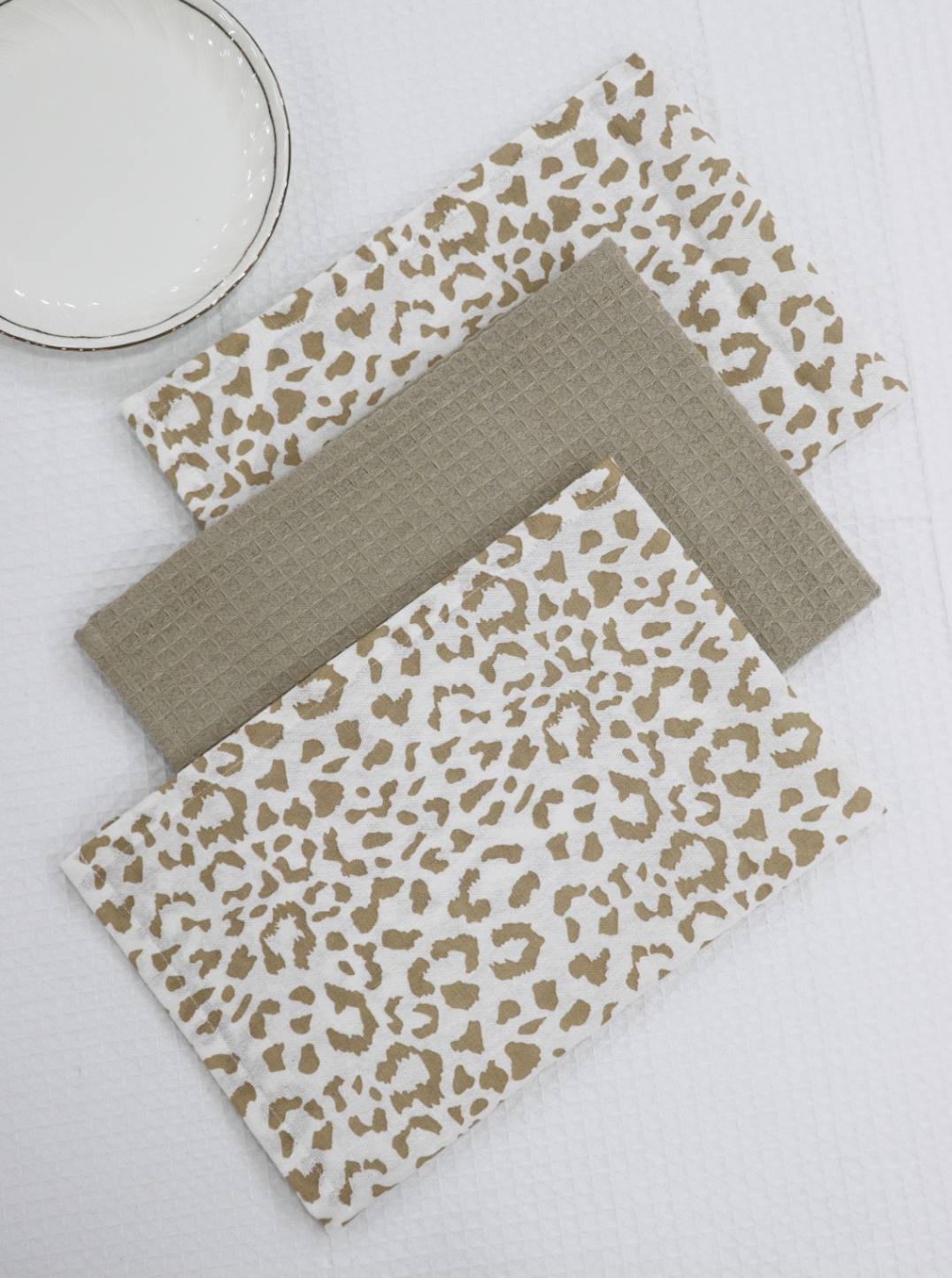 WILD ELEGANCE 100% COTTON KITCHEN TOWEL SET