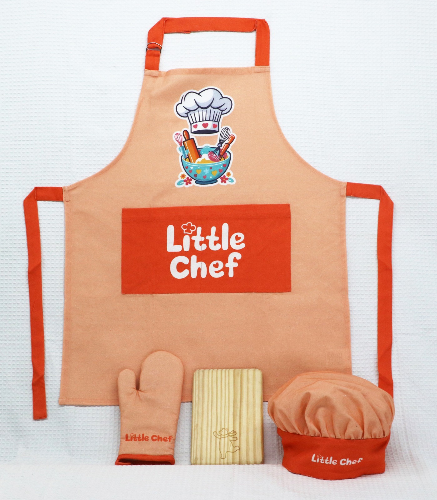 Little Chef Peach Delight Kids Cooking Set