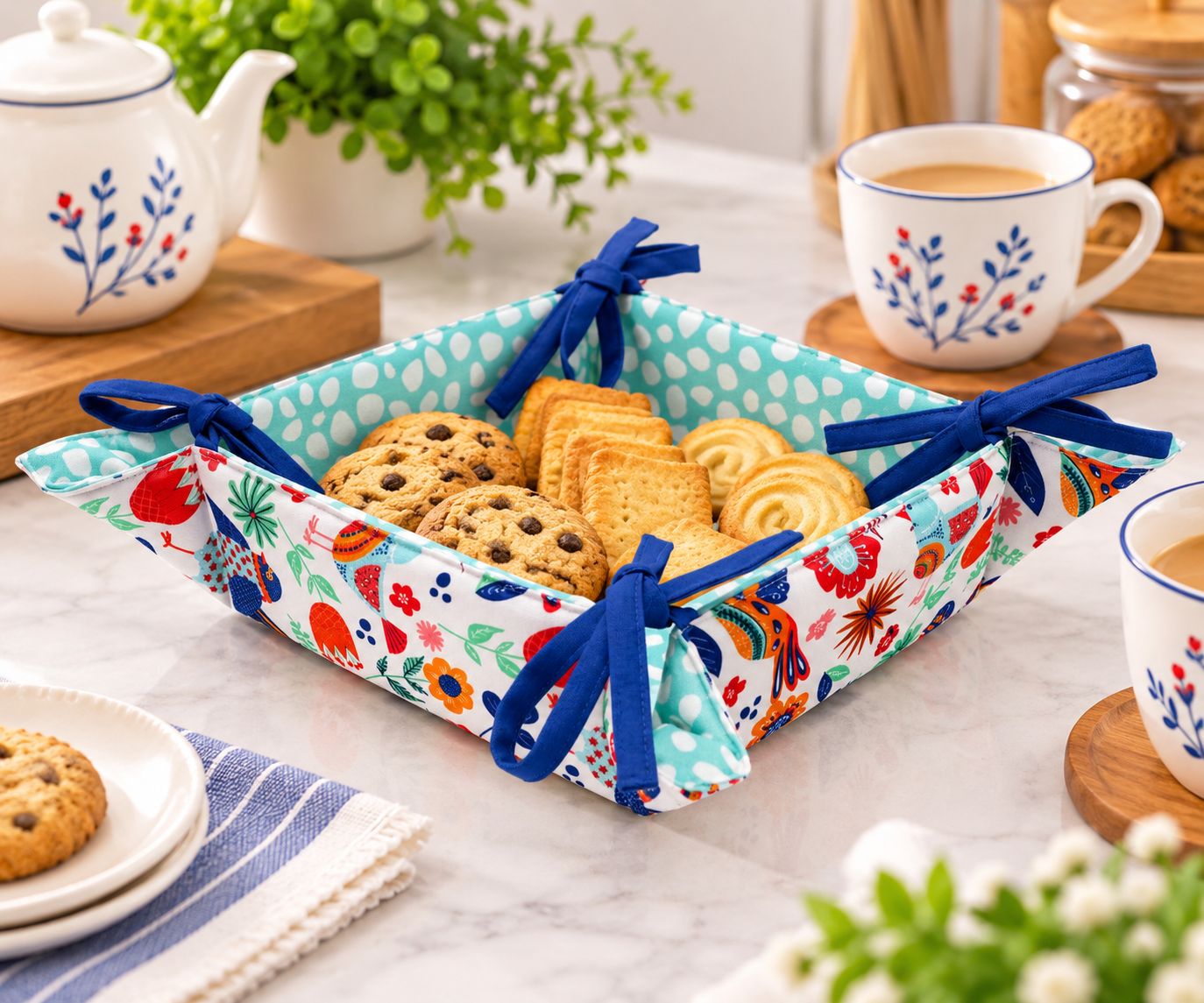 Organizer Basket - Flying Tropical