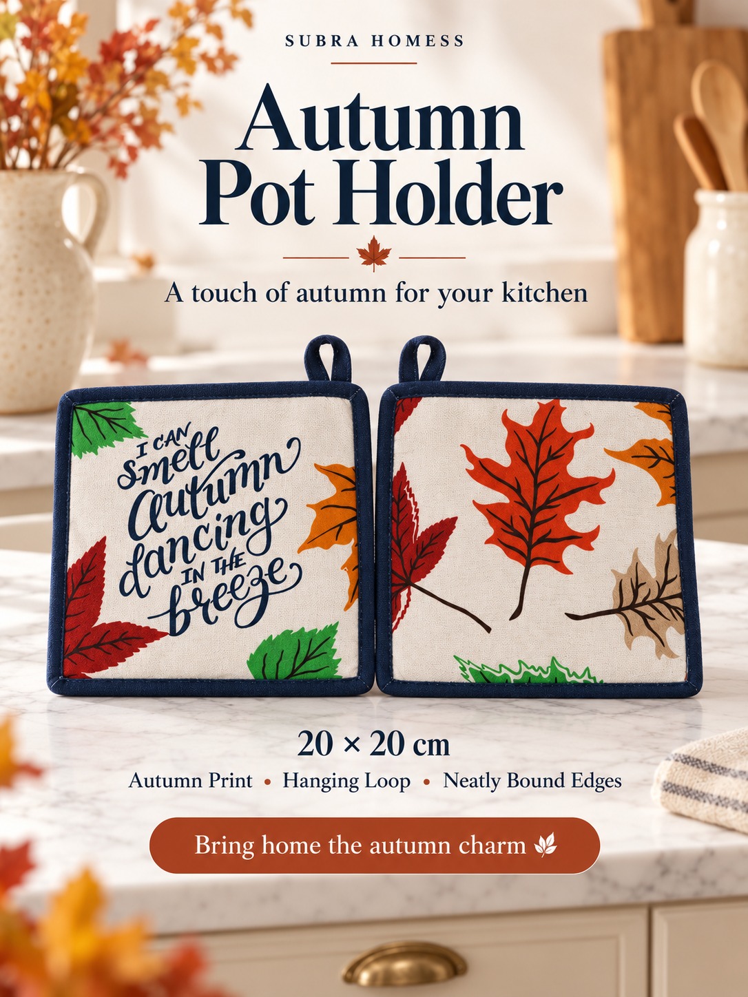 Autumn Leaves Pot Holders