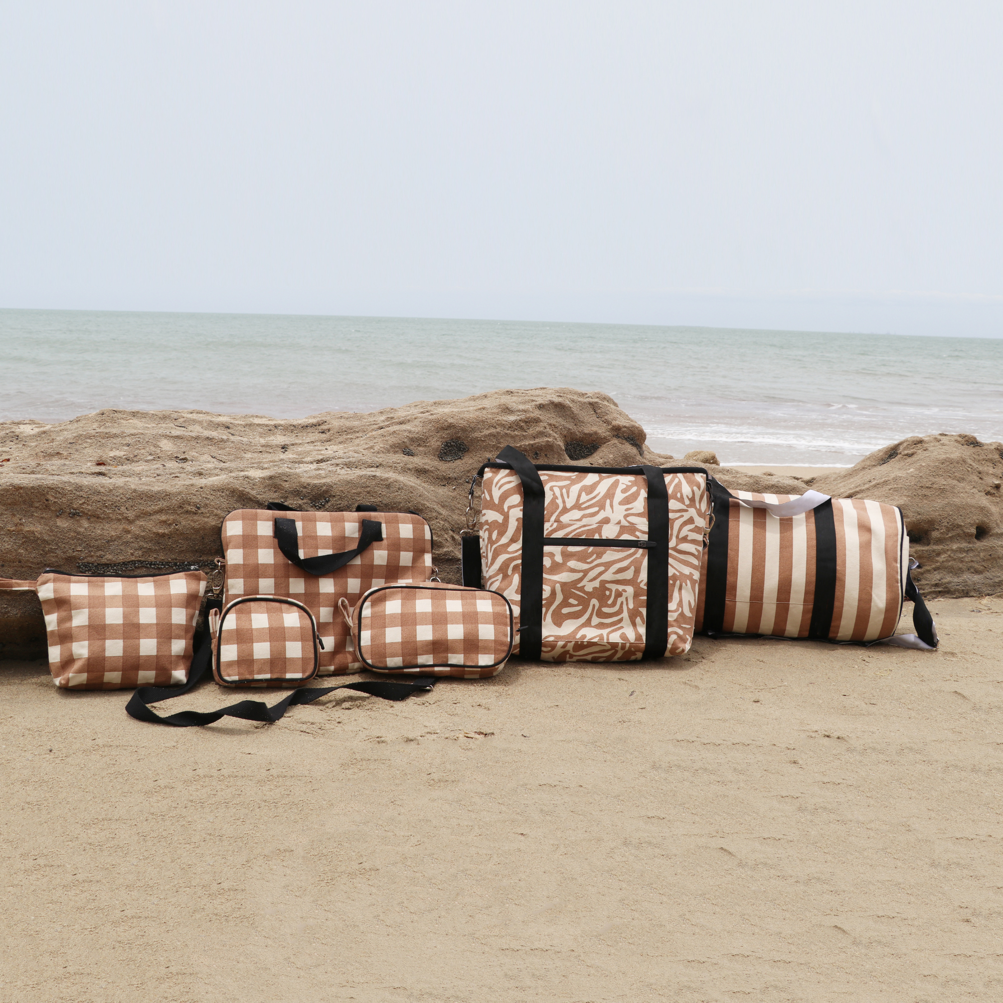 Checked and Abstract Bags Collection